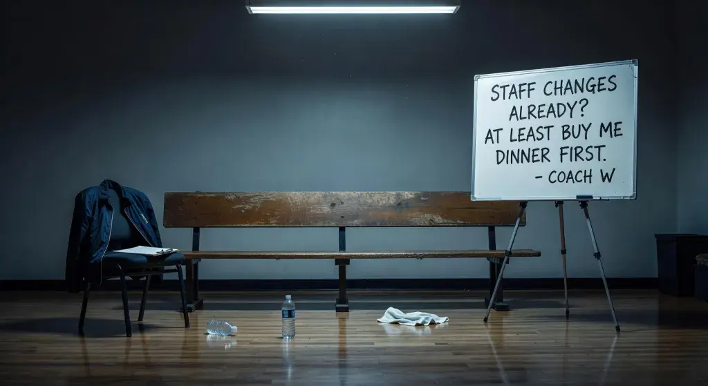 Villanova coach Kevin Willard jokes about staff changes after first-round NCAA Tournament loss