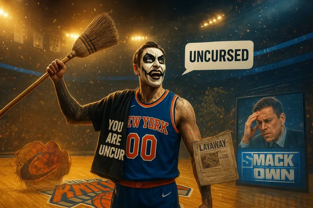 Danhausen 'Uncurses' Knicks as New York Sweeps Into NBA Finals