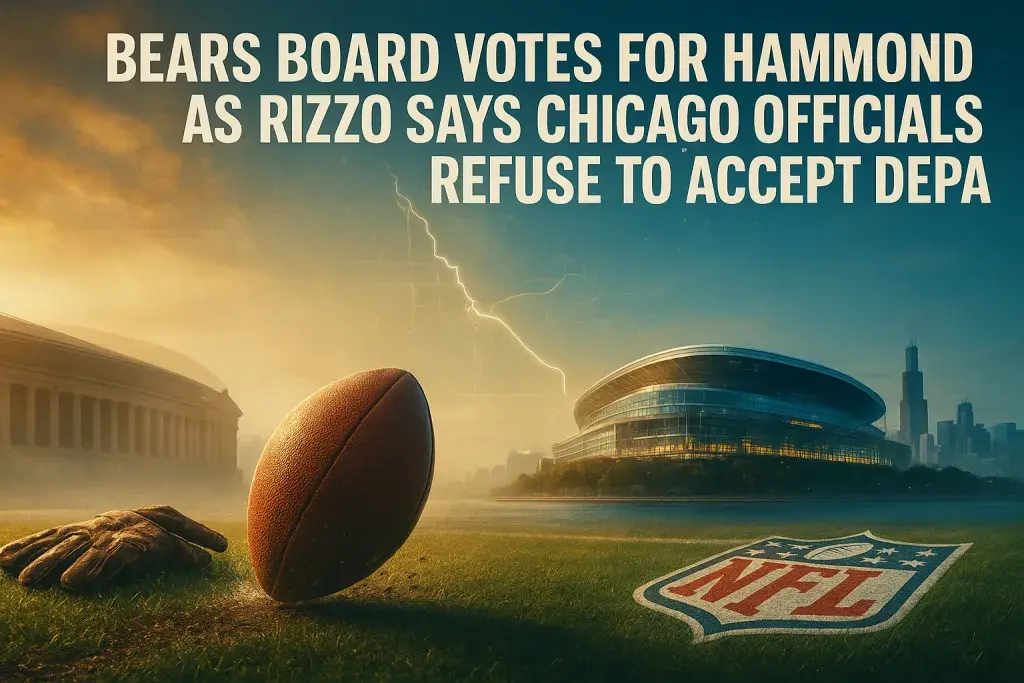 Bears Board Votes for Hammond as Rizzo Says Chicago Officials Refuse to Accept Departure