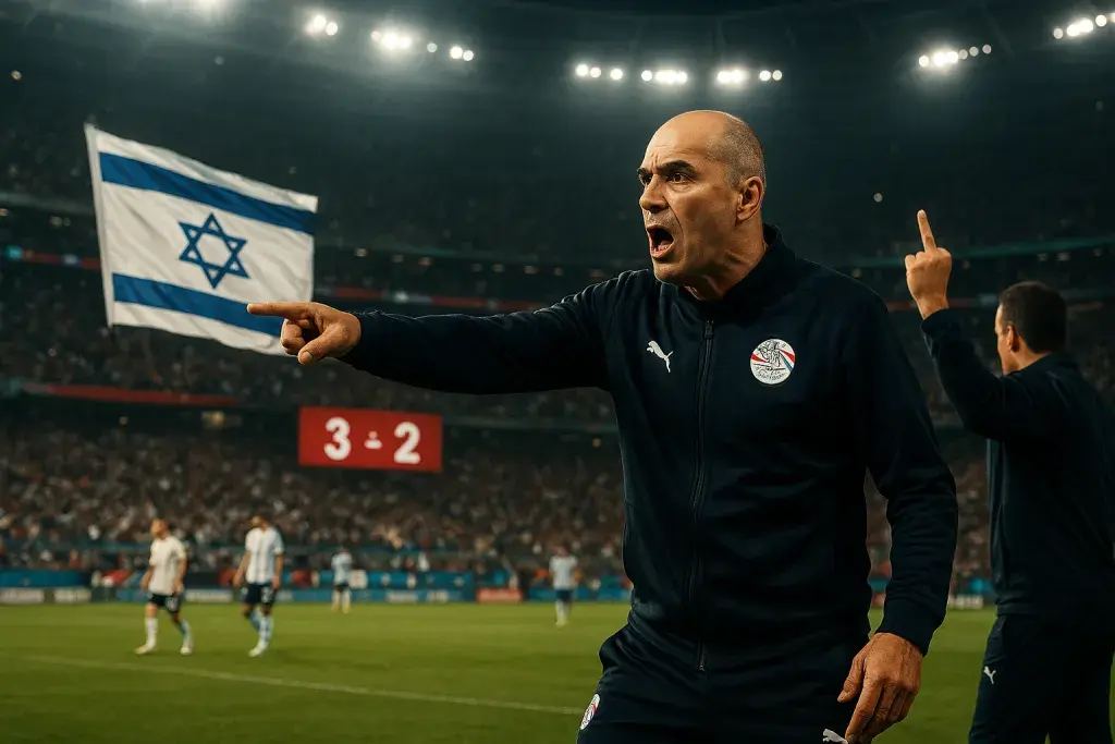Hassan confronts Israeli flag in stands after Egypt's stunning World Cup collapse against Argentina