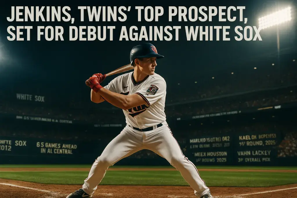 Jenkins, Twins' Top Prospect, Set For Debut Against White Sox
