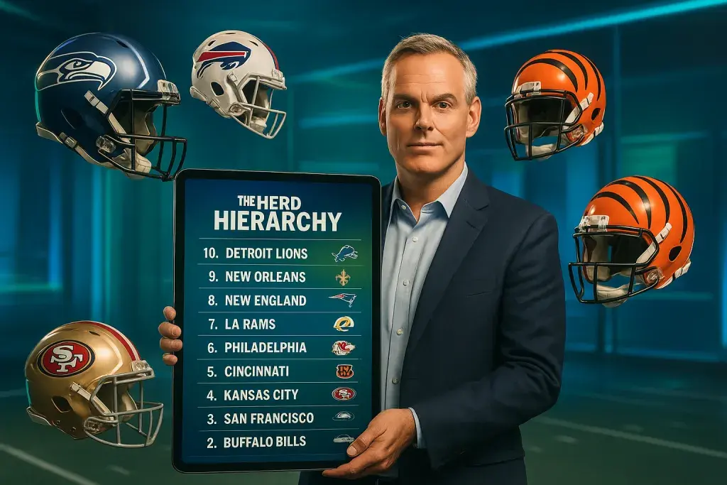 Cowherd Drops Bills To No. 2, Keeps Seahawks Atop Rankings