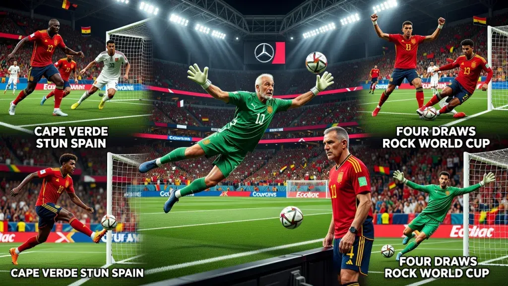 Four Draws Rock World Cup as Cape Verde Stun Spain