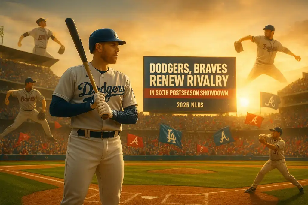 Dodgers, Braves Renew Rivalry in Sixth Postseason Showdown