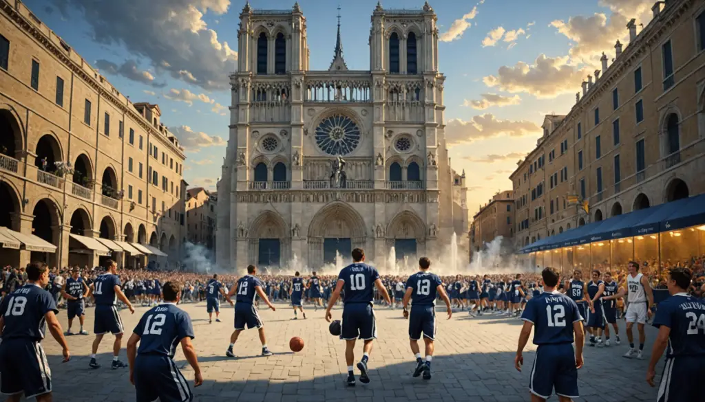 Villanova And Notre Dame Open Season With Rome Doubleheader Near Vatican