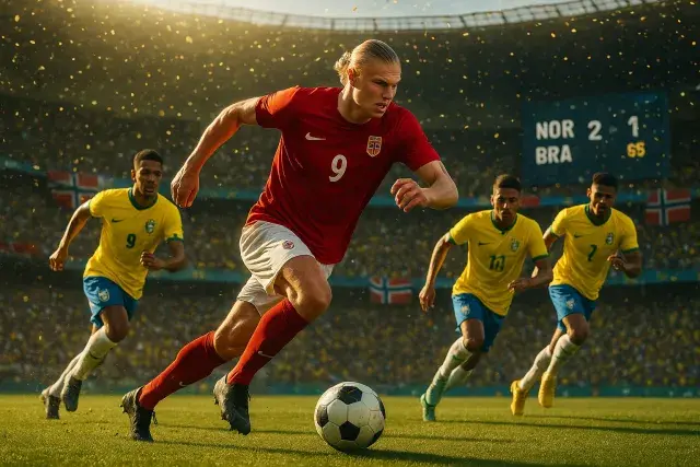 Haaland and Brazil Collide as Norway Seek First World Cup Quarterfinal