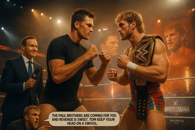 Brees backs Brady-Logan Paul WWE clash as Jake Paul issues threat